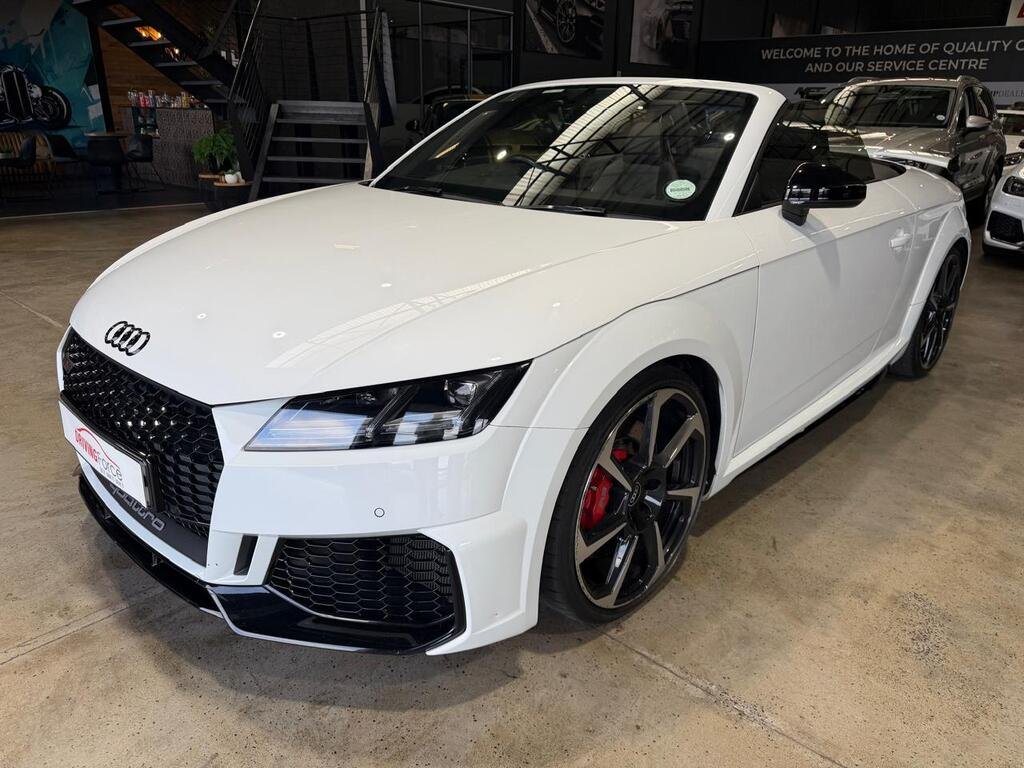 2021 Audi Tt Rs QUATTRO ROADSTER STRONIC (294 KW) in White, for sale at Driving Force Cape Town