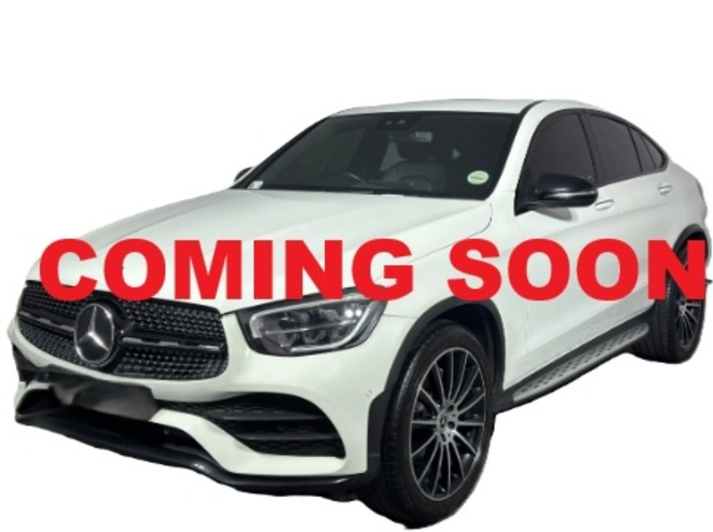 2021 Mercedes-Benz Glc COUPE 300D 4MATIC in White, for sale at Driving Force Cape Town