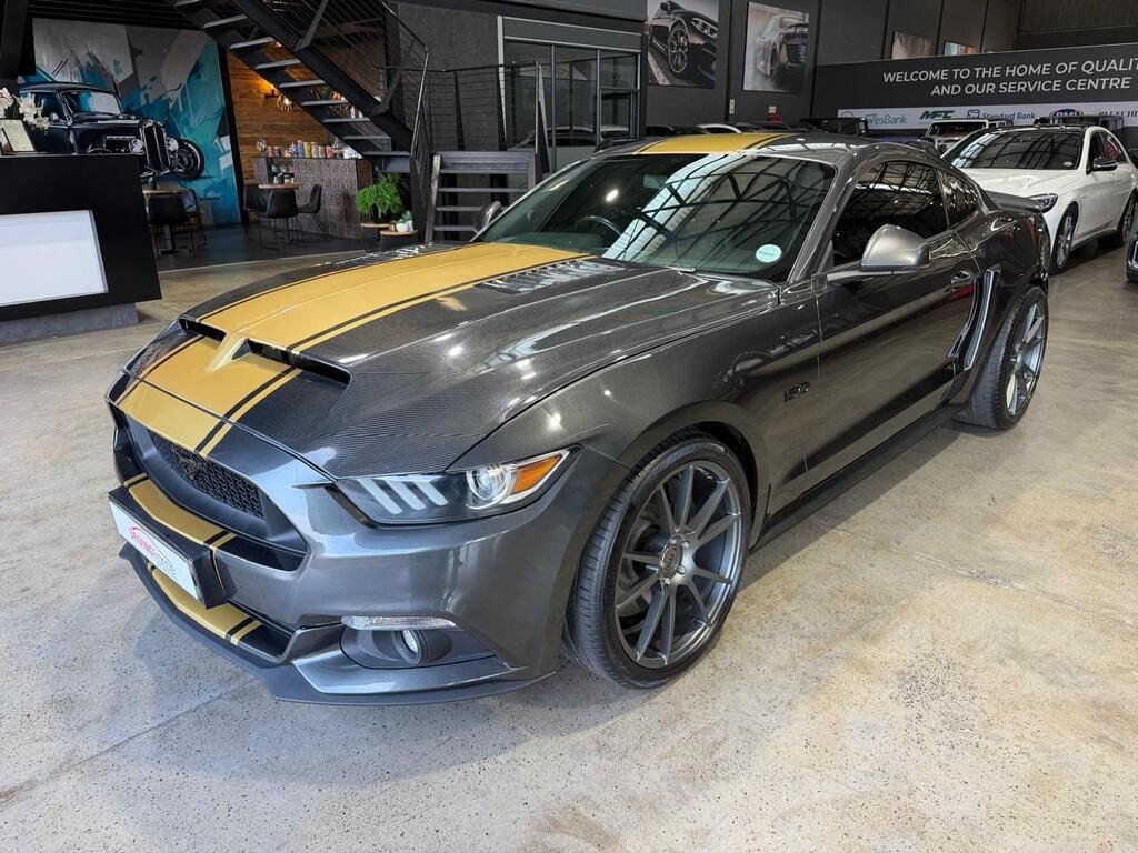 2016 Ford Mustang GT MUSTANG 5.0 GT A/T in Grey, for sale at Driving Force Cape Town