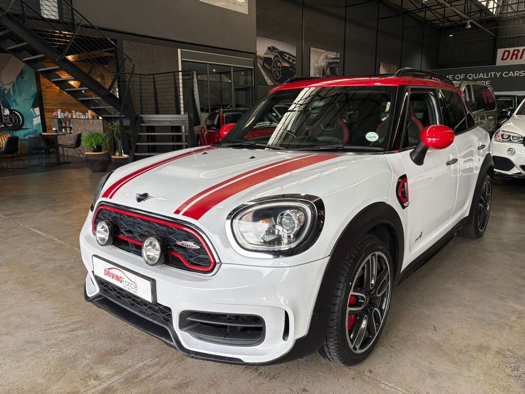 2019 MINI JCW Countryman COOPER JCW COUNTRYMAN ALL4 A/T in White, for sale at Driving Force Cape Town