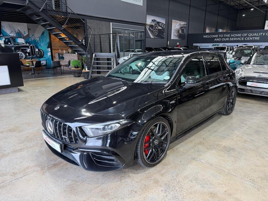 2020 Mercedes-AMG A45 S AMG A45 S 4MATIC in Black, for sale at Driving Force Cape Town