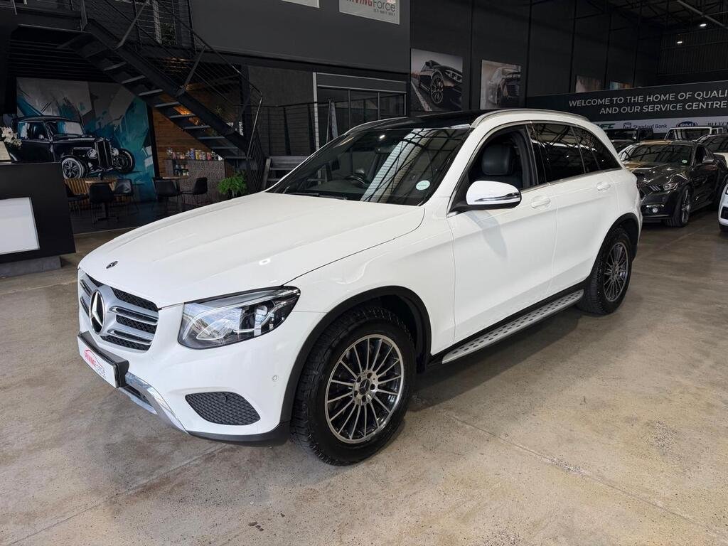 2018 Mercedes-Benz GLC 250d GLC 250d AMG in White, for sale at Driving Force Cape Town