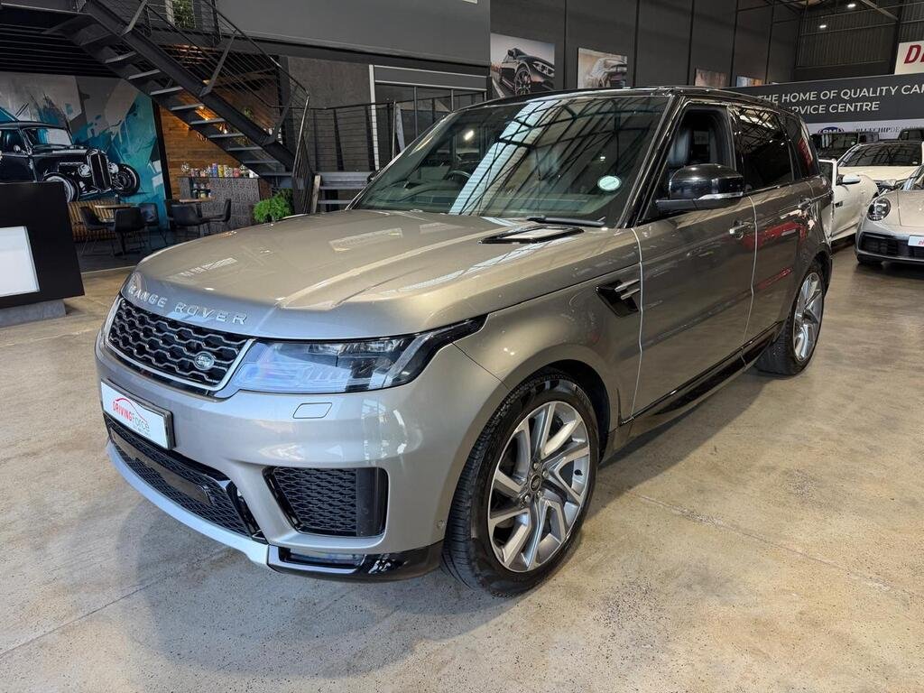 2021 Range Rover Sport RANGE ROVER SPORT 3.0D HSE (190KW) in Grey, for sale at Driving Force Cape Town