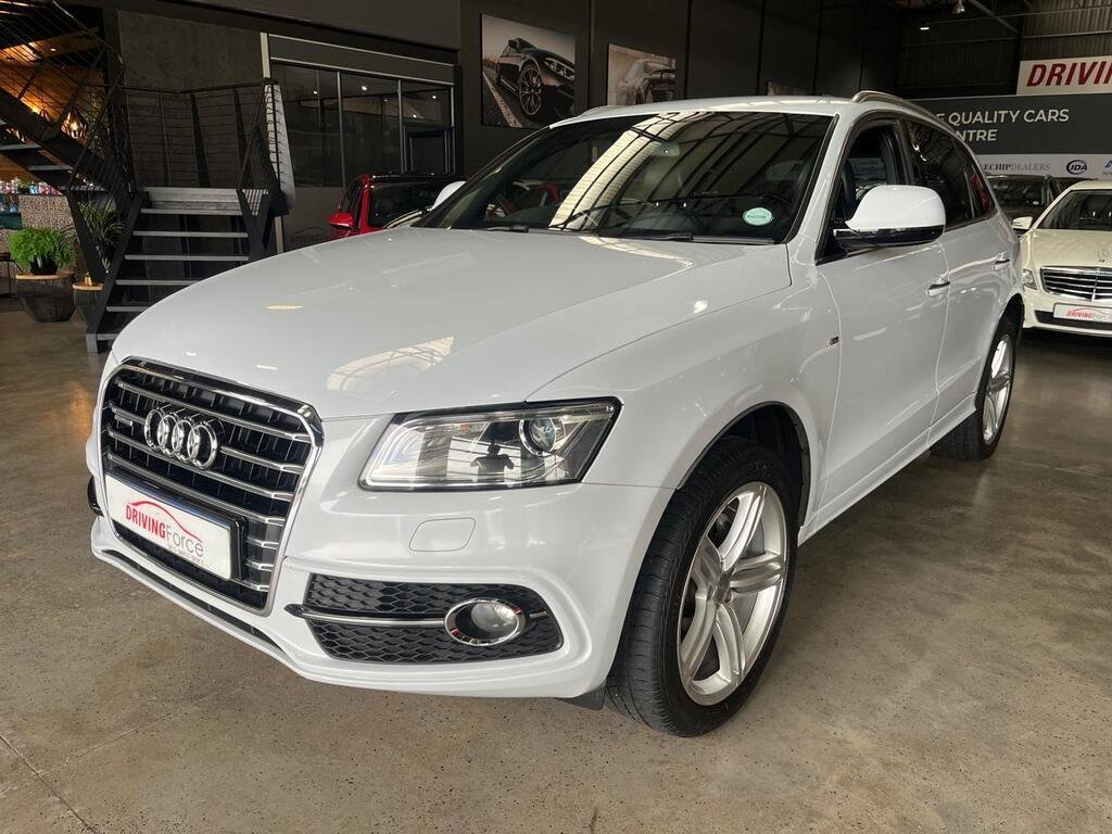 2017 Audi Q5 2.0 TDI S QUATTRO S TRONIC in WHITE, for sale at Driving Force Cape Town