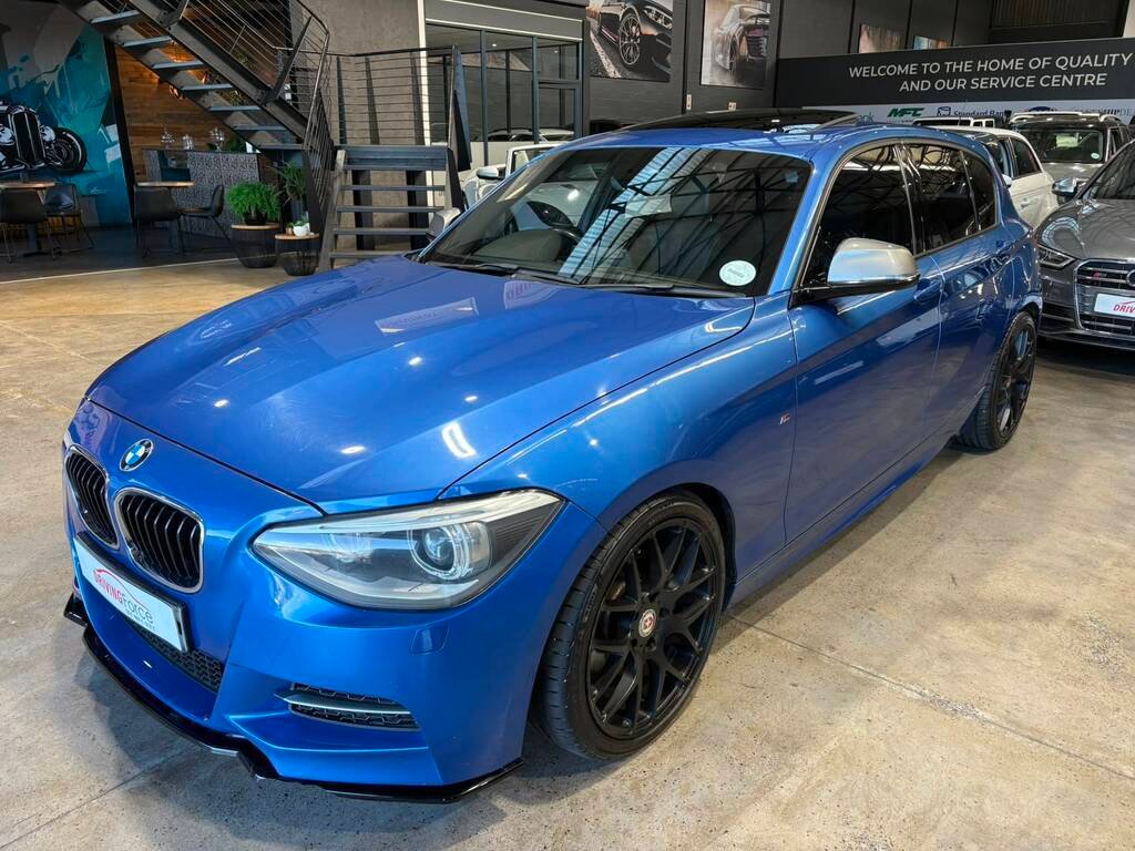 2015 BMW M135i M135i 5DR A/T(F20) in Blue, for sale at Driving Force Cape Town
