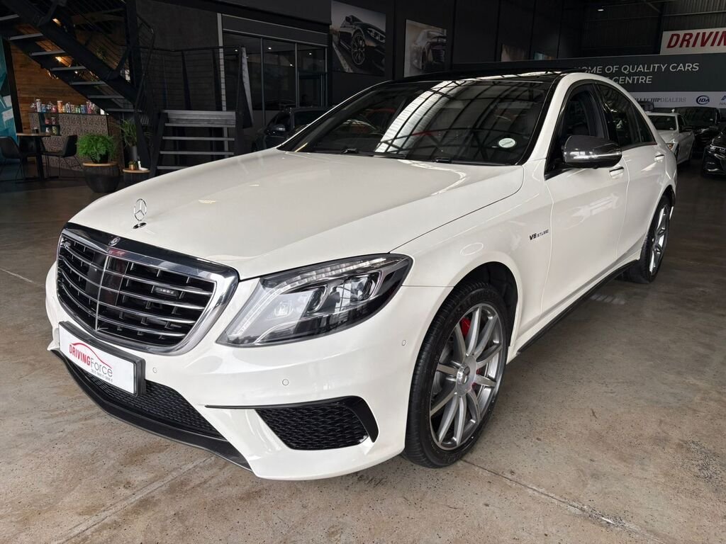 2015 Mercedes-AMG S63 S 63 AMG in White, for sale at Driving Force Cape Town