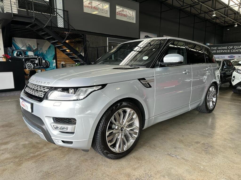 2018 Range Rover Sport RANGE ROVER SPORT 3.0D HSE (225KW) in Silver, for sale at Driving Force Cape Town