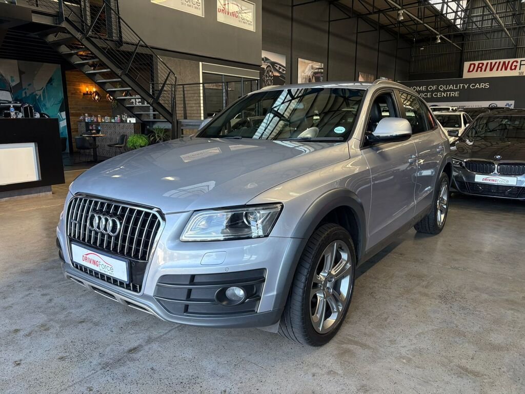 2017 Audi Q5 2.0 TDI S QUATTRO S TRONIC in SILVER, for sale at Driving Force Cape Town