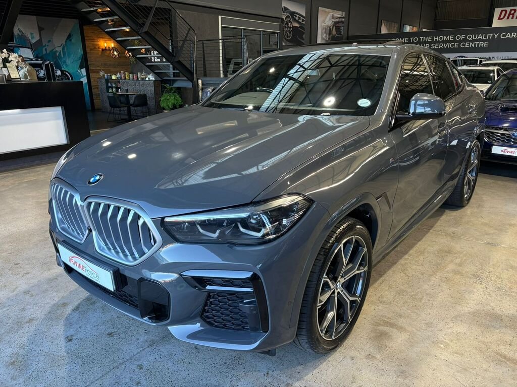 2022 BMW X6 X6 xDRIVE30d M SPORT (G06) in Grey, for sale at Driving Force Cape Town